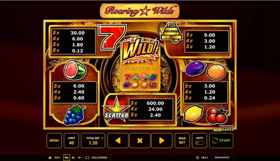 Roaring Wilds slot